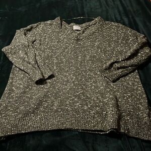 Olive green oversized sweater. XXL Tall